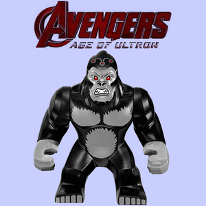 兼容乐高得高积木0230大猩猩古鲁德dc超级英雄男孩子拼装人仔手办