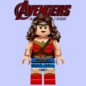 兼容乐高正义联盟超级英雄第三方拼装积木人仔玩具671神奇女侠