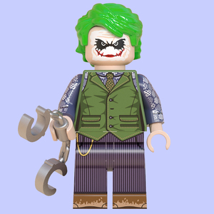 兼容乐高积木人仔dc自杀小队wm879小丑蝙蝠侠第三方男孩拼装玩具