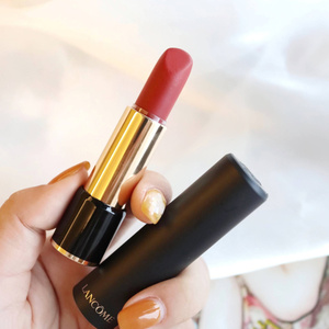 现货lancome888兰蔻196唇膏口红金管236冷调气质冰透滋润玫红色