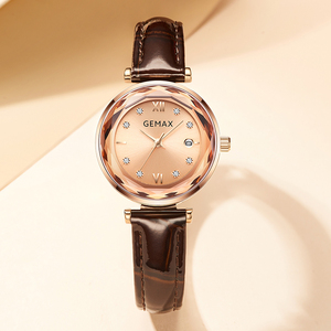 gemax格玛仕女士手表品牌正品女式石英表时尚高级腕表送女友礼物