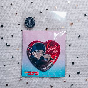 现货 名侦探柯南 赤井秀一 限定周边 徽章吧唧文件夹立牌挂件