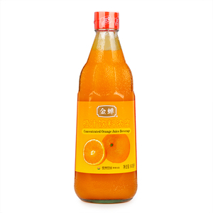 金蝉橙汁浓缩果汁商用饮品饮料冲饮金桔柠檬水果味浓糖浆可乐原料