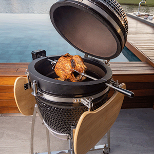 全自动烧烤架旋转烤鸡架不锈钢烤串烤羊腿架子电动烤炉烤肉叉子