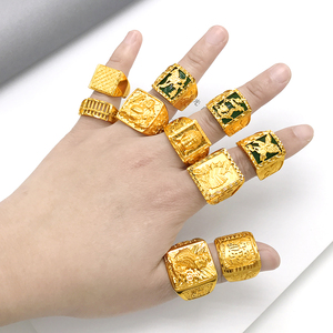 老凤祥黄金戒指男士