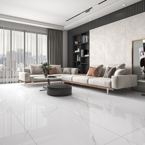 东鹏瓷砖芬兰白简约现代客厅通体大理石地砖岩板750x1500瓷砖地砖