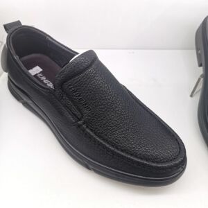 亨达皮鞋2021新款男鞋正品舒适休闲真皮功能男单鞋11215105