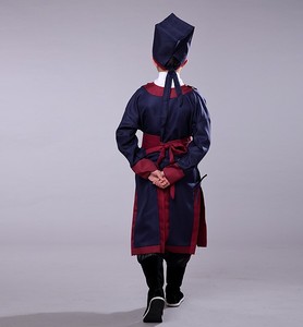 儿童古装男童古代侍卫衙役衙门捕头捕快差役官差衣服表演出服樵夫