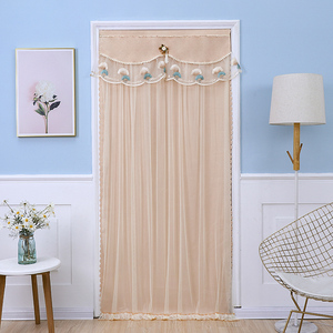 门帘布艺客厅装饰