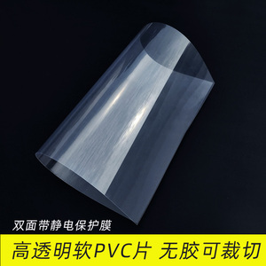 海报透明防尘膜保护塑封料胶片书画相框薄贴外玻璃板pvc有机镜片