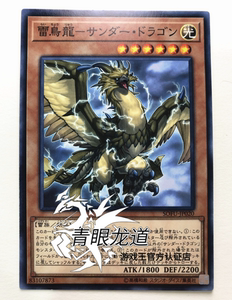 【龙道游戏王】sofu-jp020 雷鸟龙-雷龙 n 港版/日版