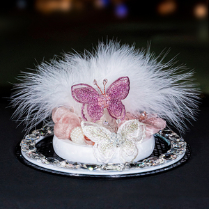 韩国创意可爱汽车内摆件女神款车载时尚高档漂亮装饰品网红款香水