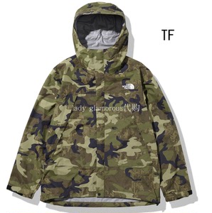 日本直邮北面男迷彩外套户外冲锋衣novelty dot shot np61535