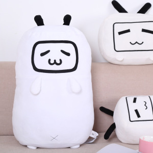 哔哩哔哩小电视年糕毛绒糯米抱枕二次元正版现货可爱靠枕b站周边