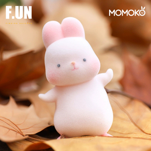 【独角兽】c现货奶酪派momoko摸摸兔盲盒可爱少女心手办摆件