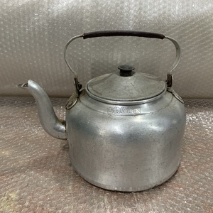 怀旧烧水壶二手老物件铝制热水吊装饰品道具708090年代旧物件推荐