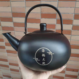 加厚 不锈钢茶壶 玲珑壶 饭店泡茶壶餐厅酒店水壶 家用小茶水壶