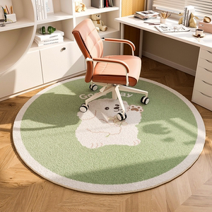 电脑椅地垫防磨转椅垫子电竞椅垫办公室办公椅子脚垫床边书房地毯