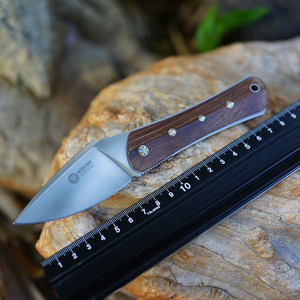 德国进口 boker 博克 小直刀 狩猎 猎刀 高硬度粉末钢edc