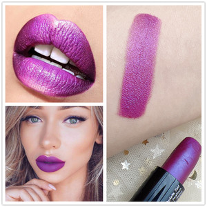 包邮买一赠一紫罗兰口红紫色唇膏舞台夜店摄影派对个性表演128