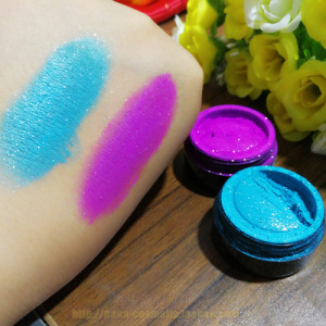 stargazer湖蓝色眼影闪光亮晶晶珠光玫红色儿童舞台夜店酒吧模特