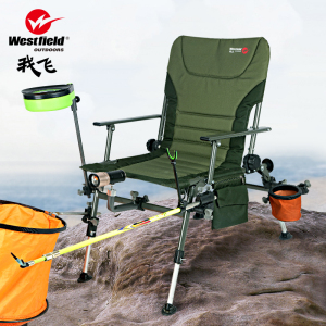 我飞多功能新款钓椅可升降座椅台钓椅便携钓鱼凳子折叠椅钓鱼椅