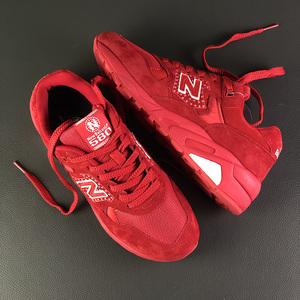 幸运叶子名品商城淘宝新百伦580红色运动鞋男鞋999女鞋厚底情侣跑鞋