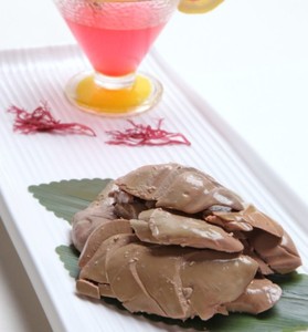 鸭肝即食冷冻卤味香蜜鹅味肝不是鹅肝酒店商用凉盘开袋