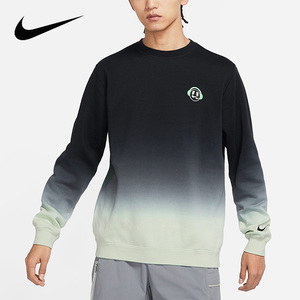 nike耐克男装2022新款运动休闲渐变色卫衣加绒套头衫do