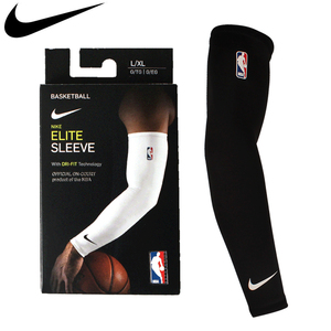 NIKE耐克护臂弹力加长款篮球运动手臂护肘套透气防晒袖套护具男女