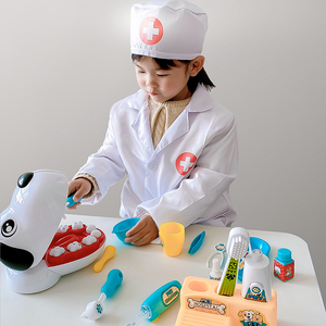 六一儿童医生扮演玩具套装36岁过家家益智口腔刷牙医疗男女孩礼物