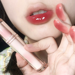 judydoll橘朵冰茶唇釉镜光镜面水光玻璃唇成膜果冻唇蜜纯欲口红女