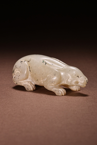 【店主珍藏】高古汉代古玉老玉旧玉古玩和田玉和田籽料高古玉兔