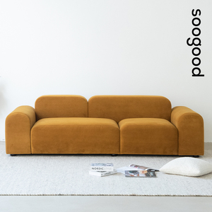 北欧ins风网红布艺沙发三人位韩式不规则面包沙发小户型现代客厅