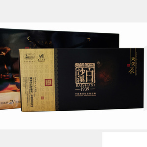 湖南特产 正宗 安化黑茶 白沙溪1939天尖茶160g 2012年陈年黑茶