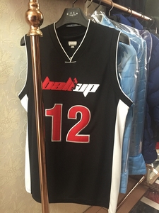 街球队男子篮球运动服背心球衣professor教授12号刺绣特价ballup