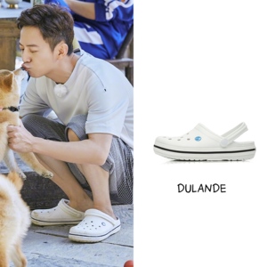 向往的生活何炅许光汉吴昕鹿晗杨幂同款情侣拖鞋洞洞鞋男女ins潮