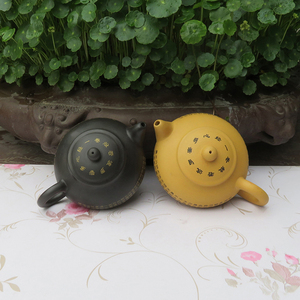 宜兴紫砂茶壶 名家正品手工 徐丹明心经段泥仿古壶 容量180cc包邮