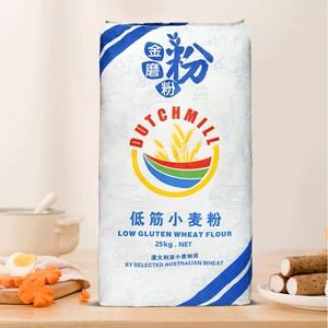 澳洲进口小麦金磨粉金磨坊蛋糕粉低筋面粉糕点饼干面粉小麦粉25kg