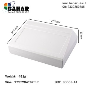 巴哈尔壳体温控器外盒ABS塑料仪器仪表盒台式控制操作壳BDC30008