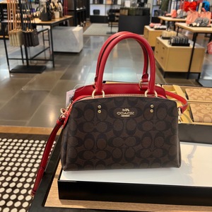 美国代购 coach/蔻驰新款lille小号戴妃包手提包女士斜挎单肩包