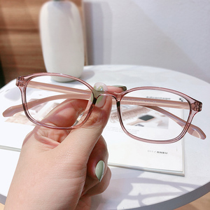 小脸小框眼镜架超轻眼晴近视眼镜框女韩国tr90可配高度数眼镜架男