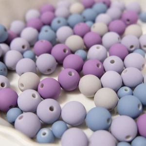 popcandy橡皮珠12mm串珠材料饰品diy配件散珠一斤装