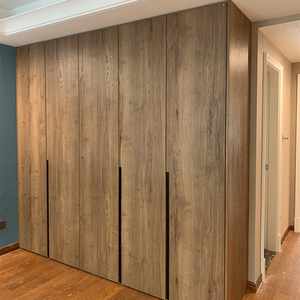 木纹简约衣柜定制