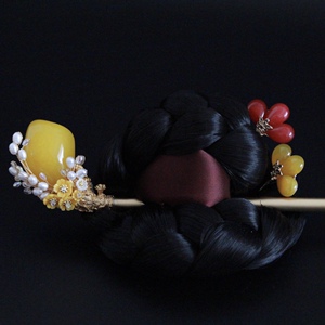 【恩艺工房】韩服大钗 簪子发簪 朝鲜舞配饰 韩国舞发簪 韩服饰品