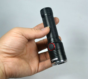 森林虎x27多功能强光手电筒usb迷你户外远射家用ledt6伸缩变焦