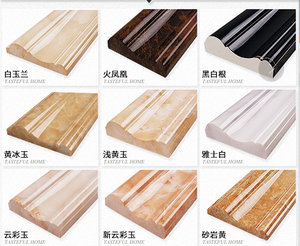 仿大理石线条边框门套门框窗户瓷砖腰线人造石电视背景墙装饰线