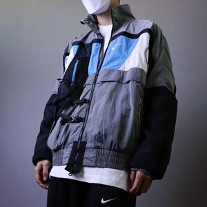 耐克nike ispa解构3m反光拉链口袋休闲夹克风衣外套cd6368 cd6369