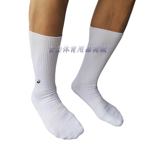 正品亚瑟士排球袜男女足球篮球跑步运动袜 薄款夏季透气中筒袜