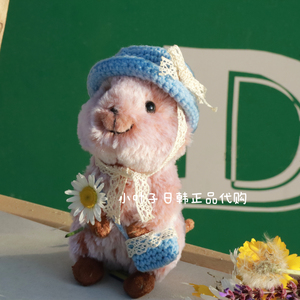 日本代购Sunlemon正版短尾鼠矮袋鼠安抚玩偶毛绒公仔生日礼物男女